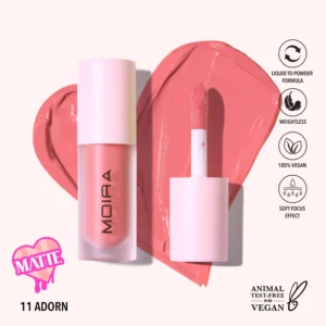 MOIRA LOVE STEADY LIQUID BLUSH 011 ADORN 4.8g - Imagen 1