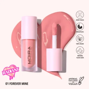 MOIRA LOVE STEADY LIQUID BLUSH 001 FOREVER MINE 4.8g - Imagen 1