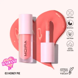 MOIRA LOVE STEADY LIQUID BLUSH003  HONEY PIE 4.8g - Imagen 1