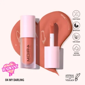 MOIRA LOVE STEADY LIQUID BLUSH 004 MY DARLING 4.8g - Imagen 1