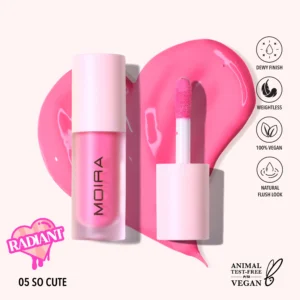 MOIRA LOVE STEADY LIQUID BLUSH 005 SO CUTE 4.8g - Imagen 1