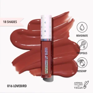 MOIRA LUMINIZER LIP GLOSS LLG016 LOVEBIRD - Imagen 1