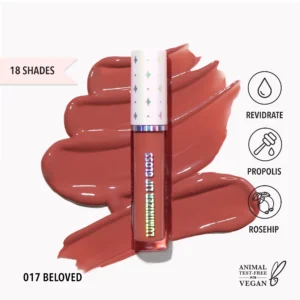 MOIRA LUMINIZER LIP GLOSS LLG017 BELOVED - Imagen 1