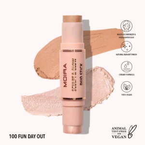 MOIRA SCULPT & GLOW DUO STICK SGDS100 FUN DAY OUT 5.2g - Imagen 1