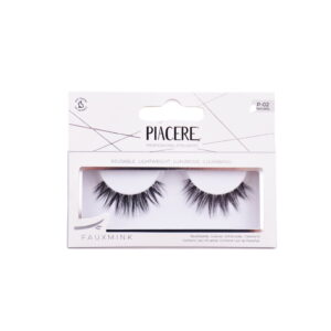 PIACERE EYELASH MINK SILVER NATURAL P-02 - Imagen 1