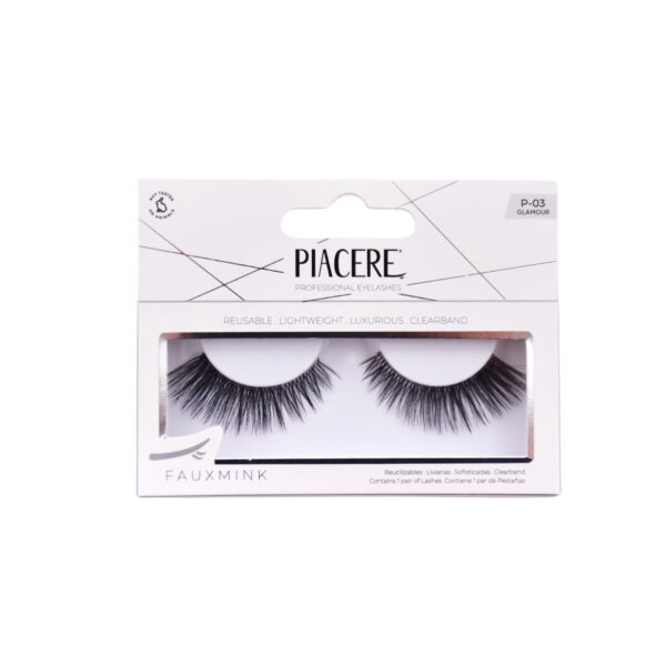 Pestañas postizas Ultra Panama Piacere Glamour P-03.