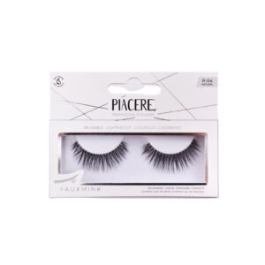 PIACERE EYELASH MINK SILVER NATURAL P-04 - Imagen 1