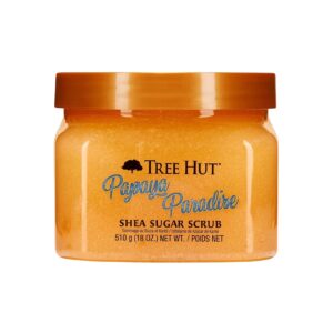 TREE HUT PAPAYA PARADISE SHEA SUGAR SCRUB 510g - Imagen 1