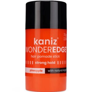 KANIZ WONDEREDGE HAIR POMADE STICK PINEAPPLE STRONG HOLD 70g - Imagen 1