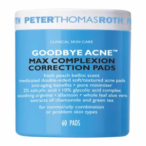 PETER THOMAS ROTH GOODBYE ACNE MAX COMPLEXION CORRECTION MASK 60PADS - Imagen 1