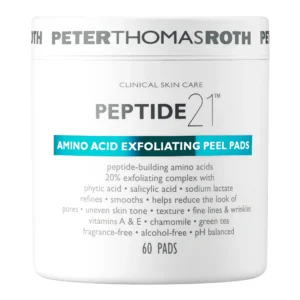 PETER THOMAS ROTH PEPTIDE 21 AMINO ACID EXFOLIATING PEEL PADS - Imagen 1