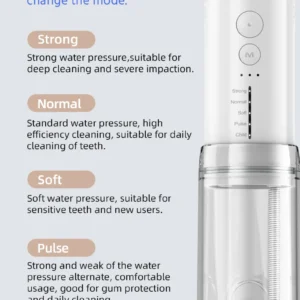 PIKSPEAK CORDLESS SLIDE WATER FLOSSER Y825 - Imagen 2