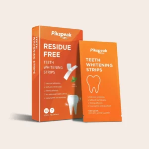 PIKSPEAK RESIDUE FREE TEETH WHITENING STRIPS - Imagen 1