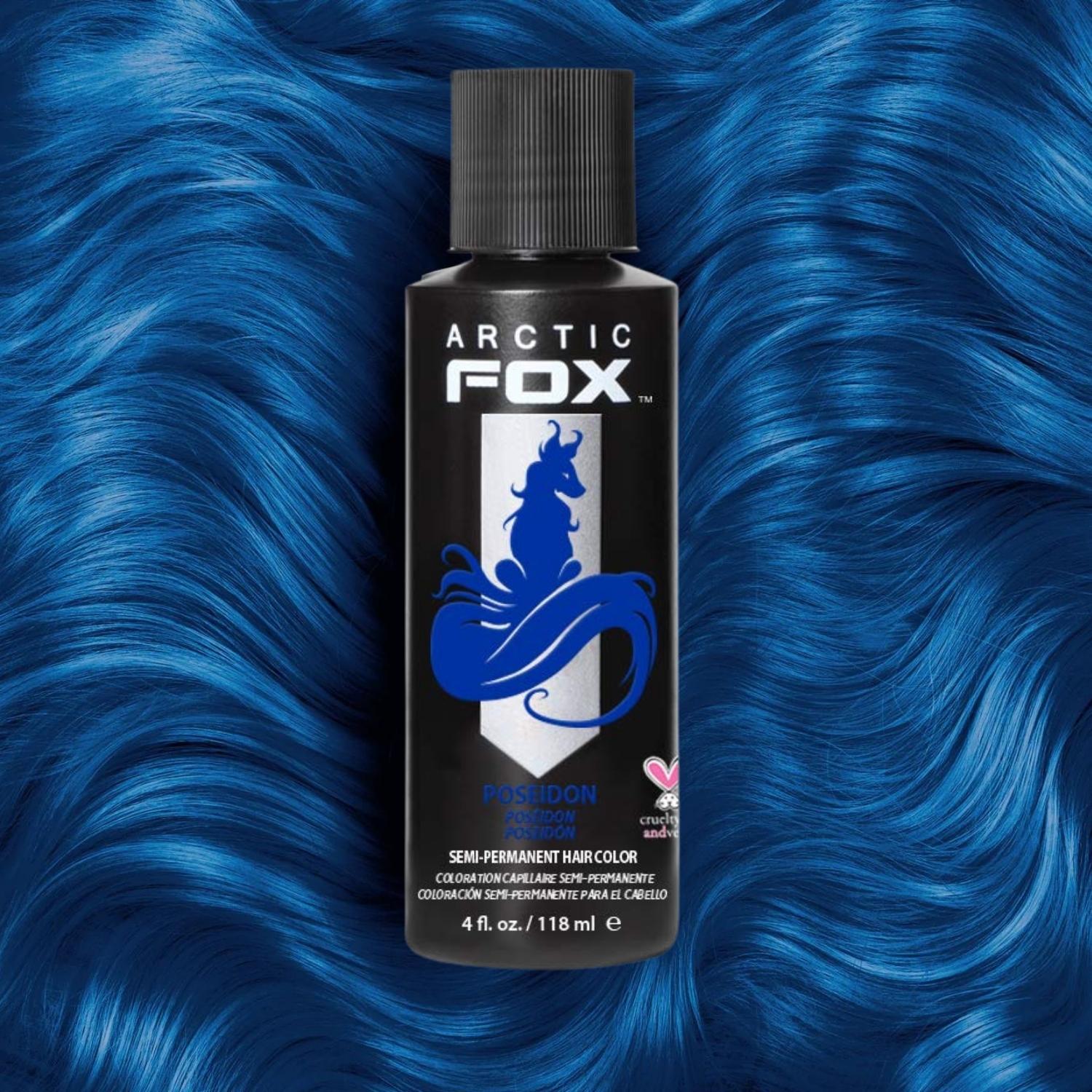 ARCTIC FOX SEMI PERM HAIR COLOR POSEIDON 4oz – Ultra Panama