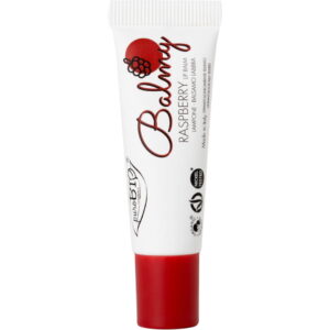 PURO BIO BALMY RASPBERRY LIP BALM 10ml - Imagen 1