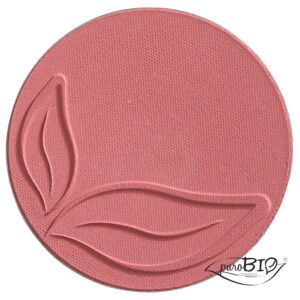 Polvo compacto Puro Bio en tono blush 06 para rostro y mejillas.