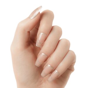 RED BY KISS CLASSY NAIL MEDIUM KEEP CALM AND STAY CLASSY CS07 - Imagen 2