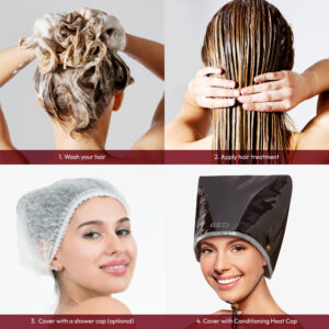 RED BY KISS CONDITIONING HEAT CAP HC11 - Imagen 3