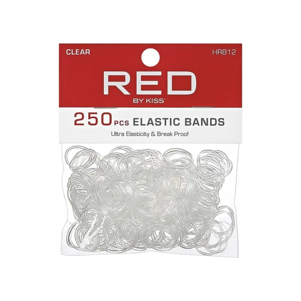 RED-BY-KISS-ELASTIC-BANDS-CLEAR-250pc-HRB12.webp