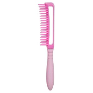 RED BY KISS GLIDE & DEFINE DETANGLING BRUSH NON SLIP PINK HH64 - Imagen 2