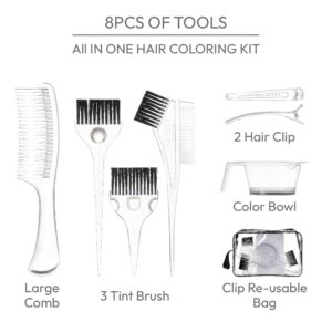 RED BY KISS HAIR COLORING KIT CK01 - Imagen 2