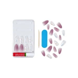 RED BY KISS JELLY FANTASY NAIL MEDIUM SMOKEY JELLY FJ16 - Imagen 3