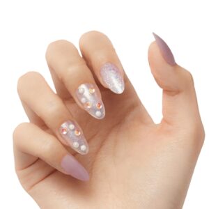 RED BY KISS JELLY FANTASY NAIL MEDIUM SMOKEY JELLY FJ16 - Imagen 2