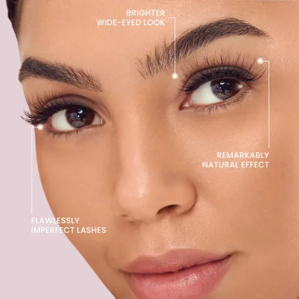 Mirada natural y brillante con pestañas ultra panama.