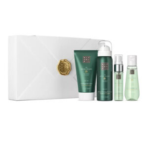 Set de regalo Rituals Jing con productos relajantes y cuidado de la piel.