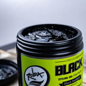 ROLDA BLACK STYLING GEL BLACK RADIANT 120g - Imagen 2
