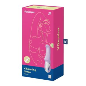 SATISFYER CHARMING SMILE FEMALE STIMULATOR WATERPROOF - Imagen 1