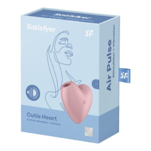 SATISFYER CUTIE HEART LIGHT RED - Imagen 1