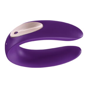 SATISFYER DOUBLE PLUS REMOTE SILICONE COUPLE VIBES PURPLE - Imagen 3