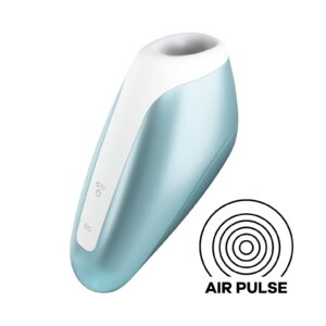 SATISFYER LOVE BREEZE SILICONE CLITORAL STIMULATOR ICE BLUE - Imagen 2
