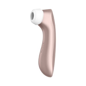 SATISFYER PRO 2+ CLITORAL STIMULATOR + VIBRATION ROSE GOLD - Imagen 2