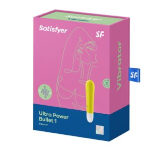 SATISFYER ULTRA POWER BULLET 1 YELLOW - Imagen 1