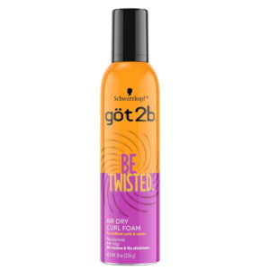 SCHWARZKOPF GOT2B BE TWISTED AIR DRY CURL FOAM 226g - Imagen 1