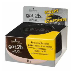 SCHWARZKOPF GOT2B INPLAY SCULPT PASTE 57g - Imagen 1