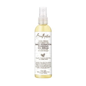 SHEA MOISTURE 100% VIRGIN COCONUT OIL DAILY HYDRATION FINISHING OIL SERUM 118ml - Imagen 1