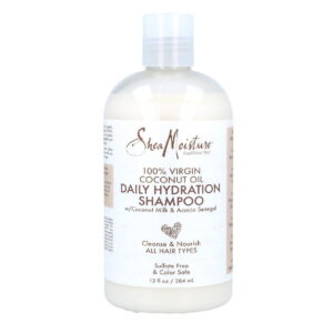 SHEA MOISTURE 100% VIRGIN COCONUT OIL DAILY HYDRATION SHAMPOO 384ml - Imagen 1