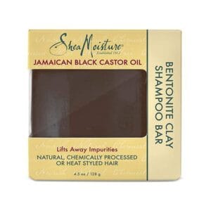 SHEA MOISTURE JAMAICAN BLACK CASTOR OIL BENTONITE CLAY SHAMPOO BAR 128g - Imagen 1