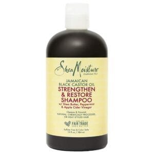 SHEA MOISTURE JAMAICAN BLACK CASTOR OIL STRENGTHEN & RESTORE SHAMPOO 384ml - Imagen 1
