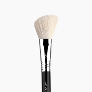 SIGMA F40 LARGE ANGLED CONTOUR BRUSH - BLACK/CHROME - Imagen 2
