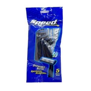 SPEED DISPOSABLE RAZOR MAN 5 PIEZAS - Imagen 1