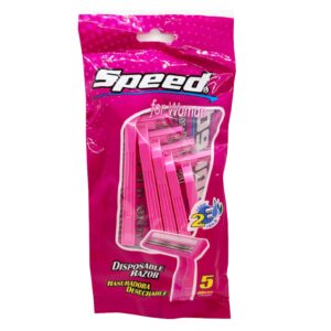 SPEED DISPOSABLE RAZOR WOMAN 5 PIEZAS - Imagen 1