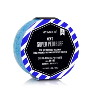 SPONGELLE COLLECTION MEN SUPER PEDI BUFF VERBENA ABSOLUTE 3oz - Imagen 1
