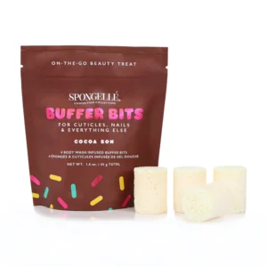 SPONGELLE MINI BUFFER BITS COCOA RON 4X1.6oz - Imagen 1