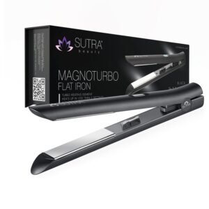 SUTRA BEAUTY MAGNO TURBO FLAT IRON BLACK 10HSMT-B1 - Imagen 1