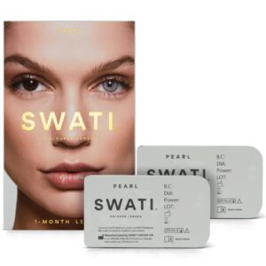 SWATI CONTACT LENSES PEARL GREY 1 MONTH - Imagen 1