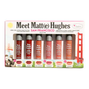 THE BALM MEET MATTE HUGHES LIPSTICK SET SAN FRANCISCO - Imagen 1